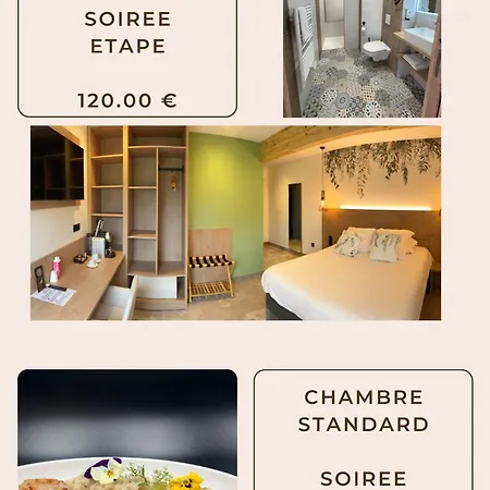 Les Orchidees , & Restaurant 酒店 3*