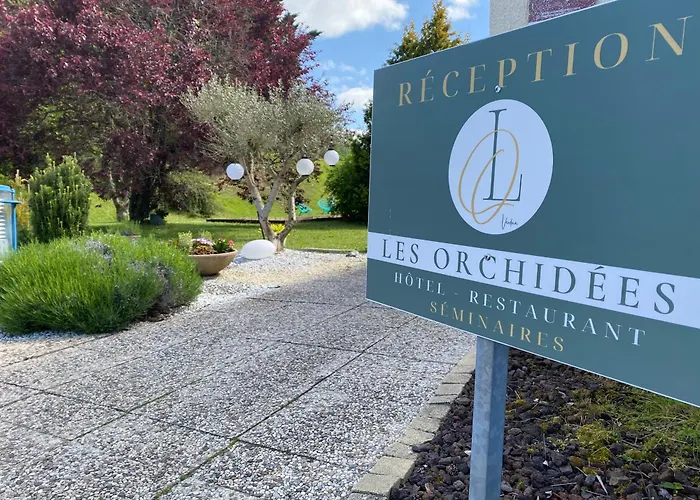 Les Orchidees , & Restaurant 3* Верден-сюр-Мёз